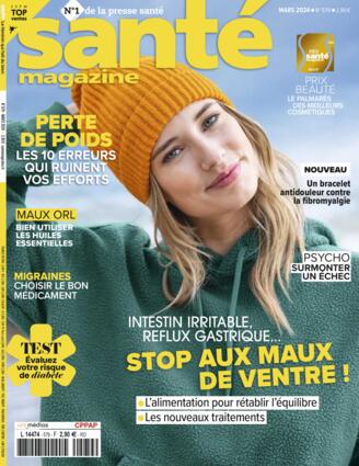 Couverture du magazine "Santé Magazine" n°579