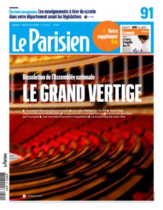 Couverture du magazine "LE PARISIEN 91" n°20240611