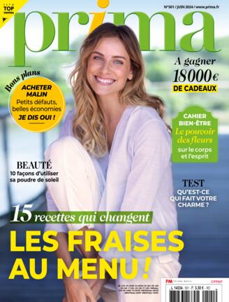 Couverture du magazine "Prima" n°501