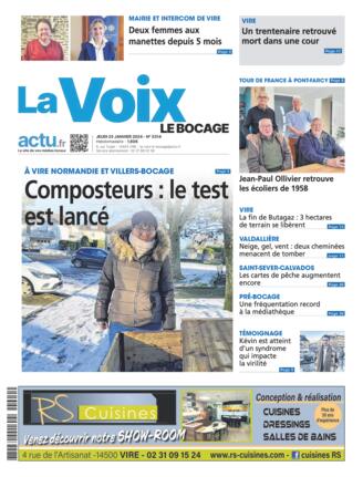 Couverture du magazine "La Voix - Le Bocage" n°20240125