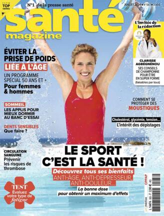 Couverture du magazine "Santé Magazine" n°583