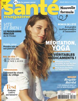 Couverture du magazine "Santé Magazine" n°571