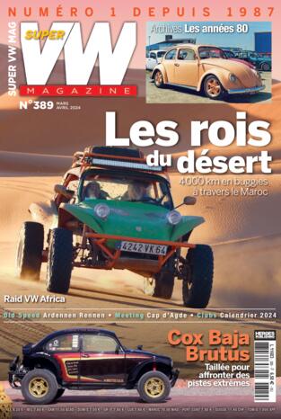 Couverture du magazine "SUPER VW MAGAZINE" n°389