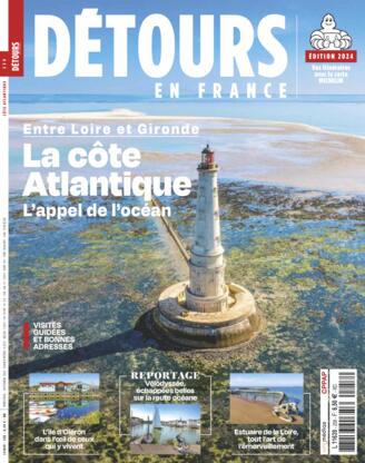 Couverture du magazine "Détours en France" n°258