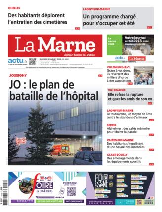 Couverture du magazine "La Marne : Marne-la-Vallée" n°20240731