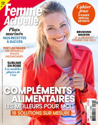 Couverture du magazine "Femme Actuelle" n°2072