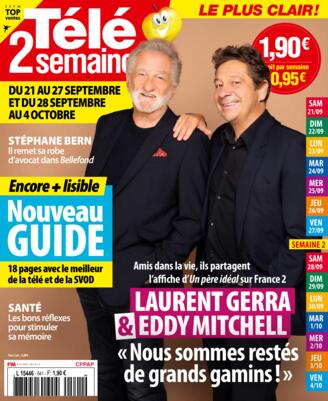 Couverture du magazine "Télé 2 Semaines" n°541