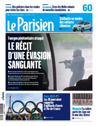 Couverture du magazine "LE PARISIEN 60" n°20240515