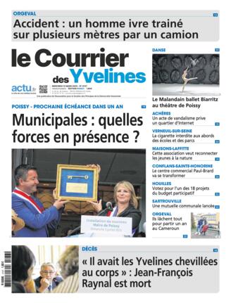 Couverture du magazine "Le Courrier des Yvelines Poissy" n°20250312