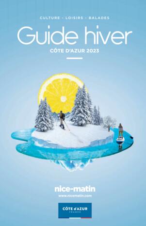 Couverture du magazine "Guide hiver CÔTE D'AZUR" n°2023