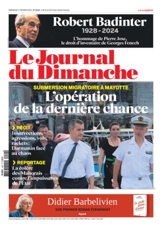 Couverture du magazine "Le Journal du Dimanche" n°4022