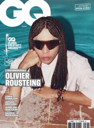 Couverture du magazine "GQ" n°176