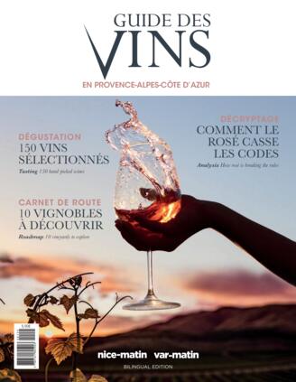 Couverture du magazine "Guide des vins en Provence-Alpes-Côte d'Azur" n°1
