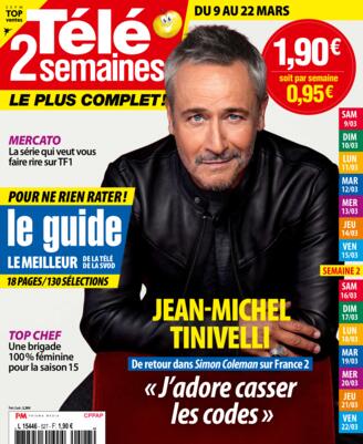 Couverture du magazine "Télé 2 Semaines" n°527