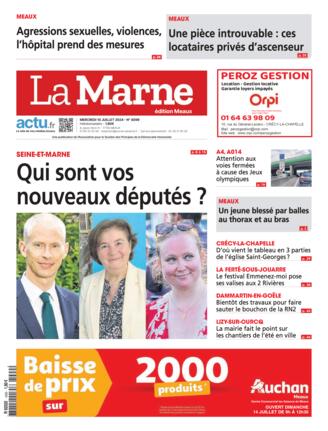 Couverture du magazine "La Marne : Meaux" n°20240710