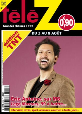 Couverture du magazine "Télé Z TNT" n°2238