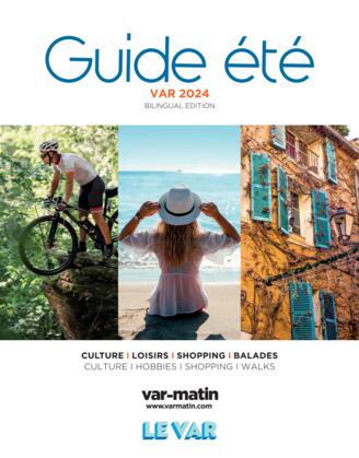 Couverture du magazine "Guide été VAR" n°2024