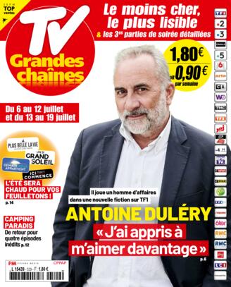 Couverture du magazine "Tv Grandes Chaines" n°529