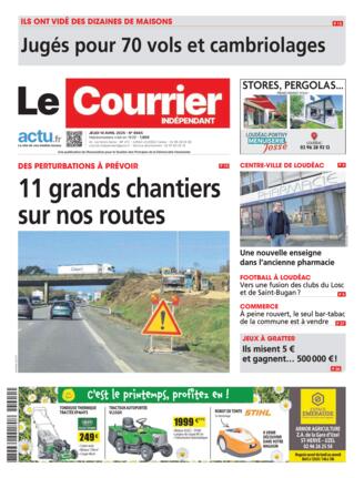 Couverture du magazine "Le Courrier Indépendant" n°20250410