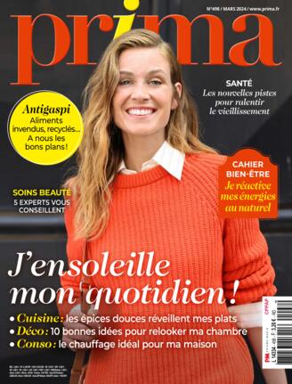 Couverture du magazine "Prima" n°498