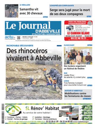Couverture du magazine "Le Journal d'Abbeville" n°20250312