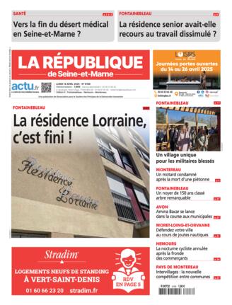 Couverture du magazine "La République de Seine-et-Marne C" n°20250414