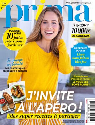 Couverture du magazine "Prima" n°502