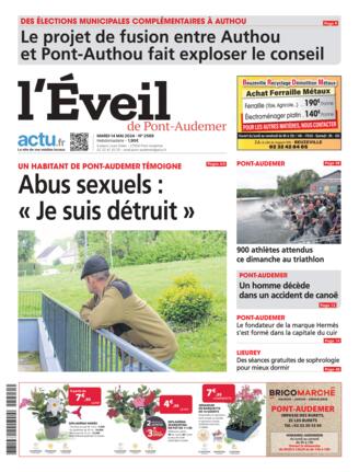 Couverture du magazine "L'Eveil de Pont-Audemer" n°20240514