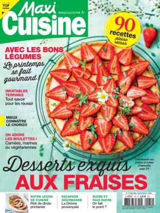 Couverture du magazine "MAXI CUISINE" n°172