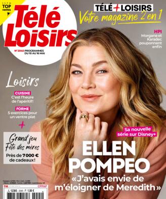 Couverture du magazine "Télé-Loisirs" n°2045