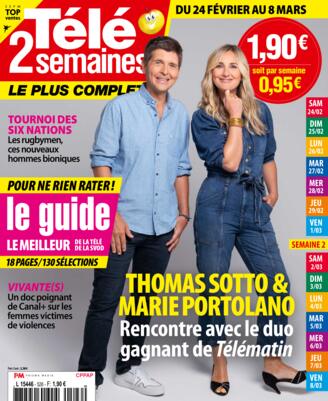 Couverture du magazine "Télé 2 Semaines" n°526