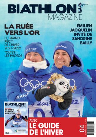 Couverture du magazine "Biathlon Magazine" n°4