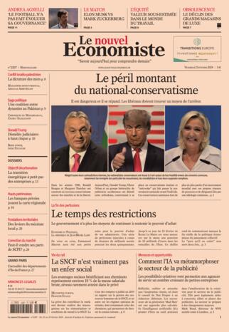 Couverture du magazine "Le nouvel Economiste" n°2207