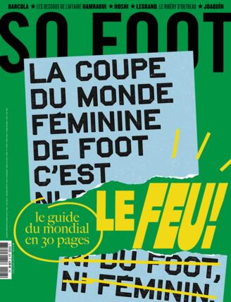 Couverture du magazine "So Foot" n°208