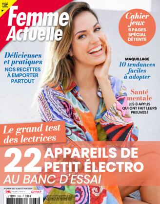 Couverture du magazine "Femme Actuelle" n°2068