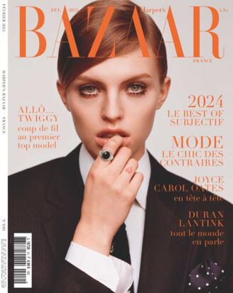 Couverture du magazine "Harper's Bazaar" n°10