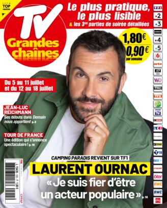 Couverture du magazine "Tv Grandes Chaines" n°555