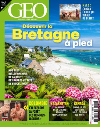 Couverture du magazine "GEO" n°557