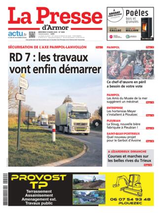 Couverture du magazine "La Presse d'Armor" n°20250312