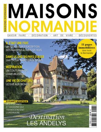 Couverture du magazine "Maisons Normandie" n°48