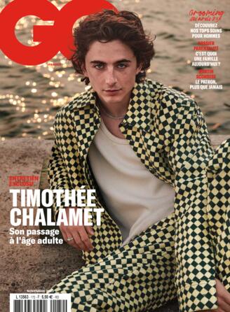 Couverture du magazine "GQ" n°172