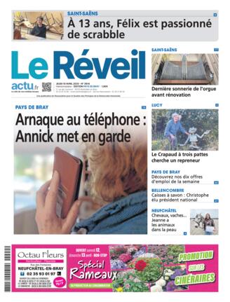 Couverture du magazine "Le Réveil de Neufchâtel : Pays de Bray" n°20250410
