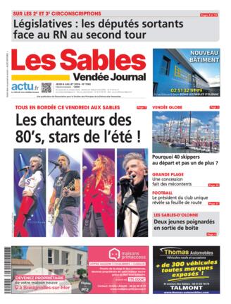 Couverture du magazine "Le Journal des Sables" n°20240704