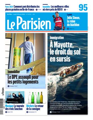 Couverture du magazine "LE PARISIEN 95" n°20240212