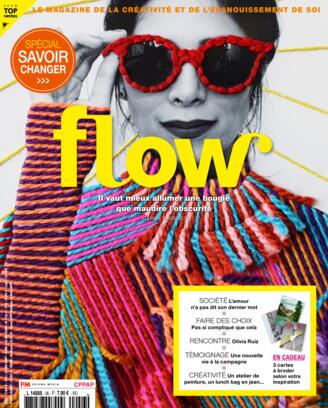 Couverture du magazine "Flow" n°56