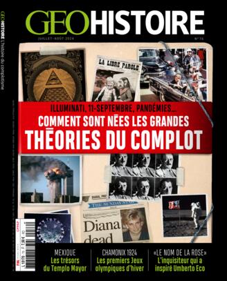 Couverture du magazine "GEO Histoire" n°76