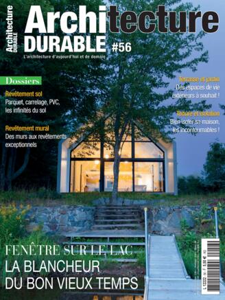 Couverture du magazine "Architecture Durable" n°56