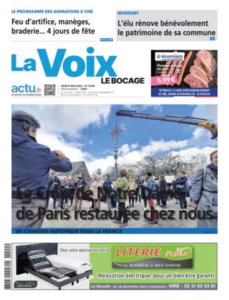 Couverture du magazine "La Voix - Le Bocage" n°20240509