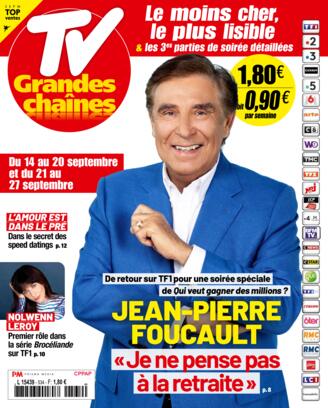 Couverture du magazine "Tv Grandes Chaines" n°534
