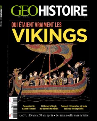 Couverture du magazine "GEO Histoire" n°75